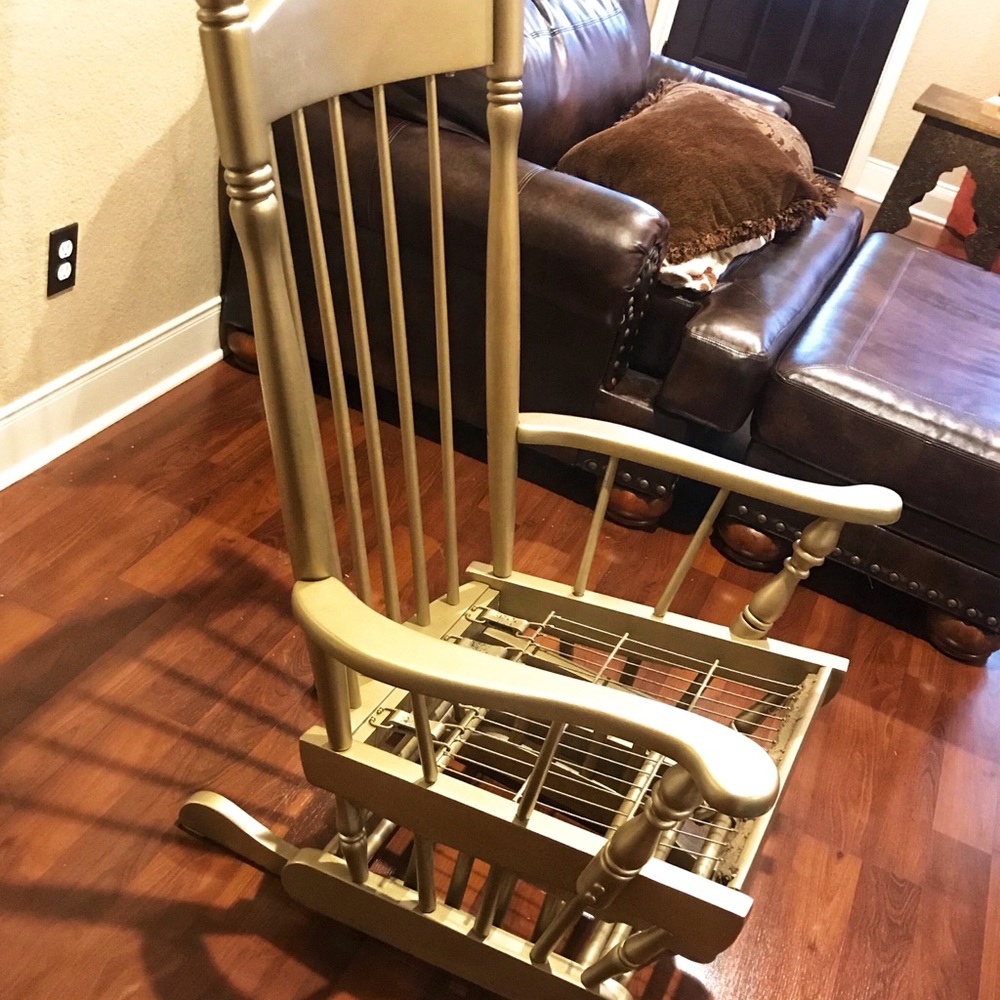 Vintage Rocking Chair Glider